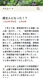 Mobile Screenshot of marugoto.higashinaruse.com